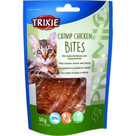 NC Trixie Premio Catnip Chicken Bites, 50g