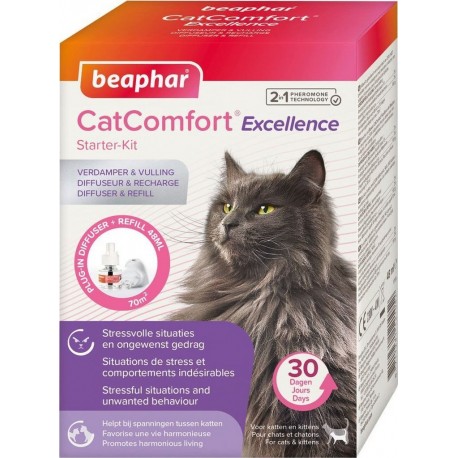 Beaphar Catcomfort Excellence Anti-stress Chat Diffuseur + Recharge