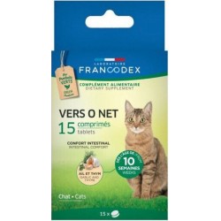 Antiparasitaire 15 Comprimes Vers O Net Pour Chat Francodex