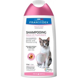 Shampoing Doux Et Hydratant 250 Ml Pour Chats Francodex