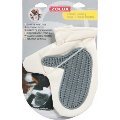 NC Gant De Toilettage Chiens Et Chat Pour Chien Couleur Aléatoire Zolux