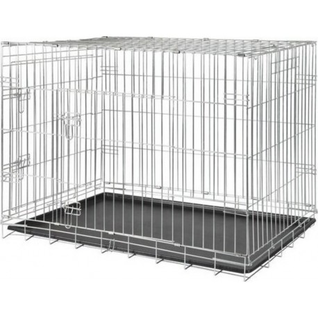 NC Cage Galvanisée 2 Portes, 64 × 54 × 48 Cm