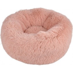 NC Coussin Rond Fluffy Rose