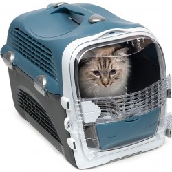 NC Catit Cage De Transport Cabrio Pour Chat, Bleu