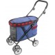 NC Chariot D'enfants Pour Transporter Chiens, Chats Et Animaux Domestiques. Pet Voyage Poussette Couleur Rouge