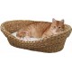 NC Panier Pour Chat En Jacinthe D'eau Tressée Silvio Design