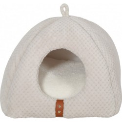 Igloo Abri Paloma Pour Chat. 40 X 37 X 41 Cm. Couleur Beige