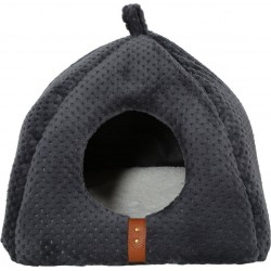 Igloo Abri Paloma 39x38x32 Cm Gris Pour Chat. Zolux