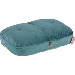 NC Coussin Chesterfield Chambord Vert Paon. 50 Cm. Pour Chats. Zolux