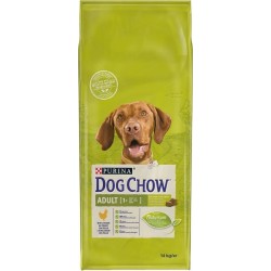 Purina Croquettes Dog Chow Chien Adulte 1+ Poulet 14Kg