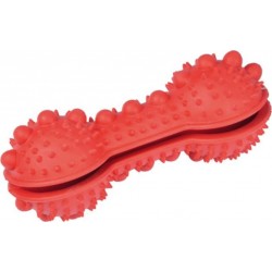 NC Jouet Pour Chien distributeur Croquettes 15cm Rouge