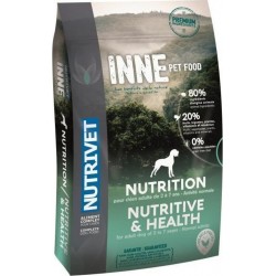 Nutrivet Croquettes Au Poulet Inne Nutrition Pour Chien Adulte 12 la bouteille