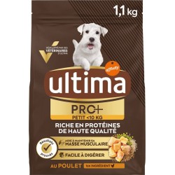 ULTIMA Croquette pour chien Adulte au poulet 1,1Kg