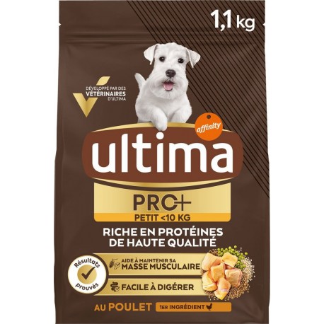 ULTIMA Croquette pour chien Adulte au poulet 1,1Kg