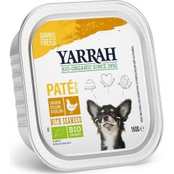 NC Pâtée Yarrah Chien Pâtée Poulet Bio 150g