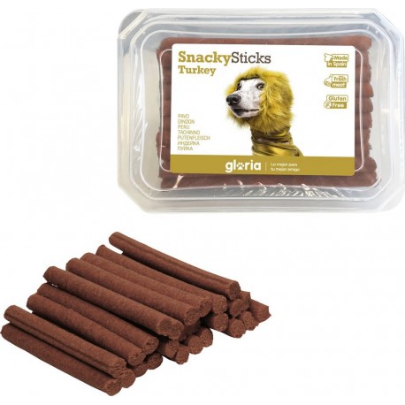 NC Snack Pour Chiens Gloria Snackys Sticks Poulet Dinde Bars (800 G)