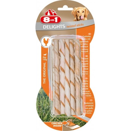 8in1 Delight Twisted Sticks, 35 Sticks