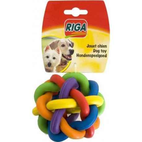 Riga Sphere Caoutchouc Gm Chiens Couleur Selon Arrivage