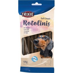 NC Friandise Chien Soft Snack Rotolinis Au Tripe 120g Soit 12 Pieces Trixie