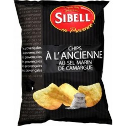 Sibell Chips à l'ancienne sel marin 135g