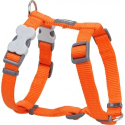 NC Harnais Chien Réglable Red Dingo Basic Orange Taille : T2