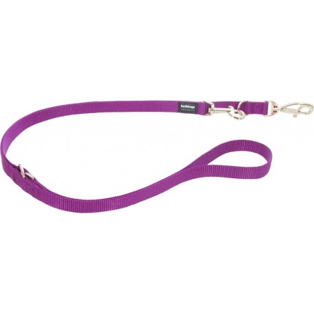 NC Laisse 3 Positions Red Dingo Basic Violette Taille : T3