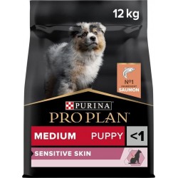 NC Proplan Puppy Medium Sensitive Skin Saumon 12Kg l'unité de 12Kg