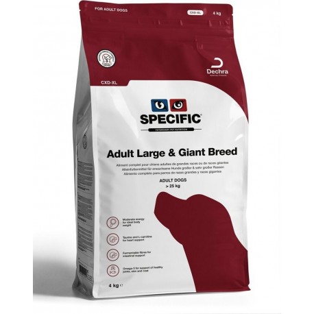 Specific Chien Adult Large & Giant Breed Cxd-xl 4Kg l'unité de 4Kg