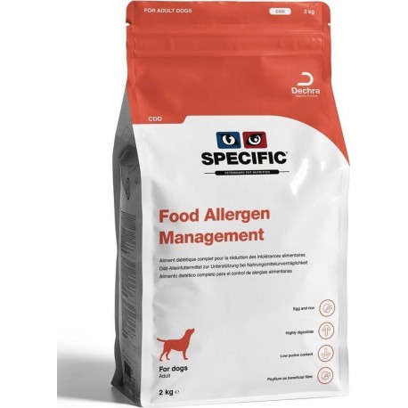 Specific Chien Adult Food Allergen Management Cdd 2Kg l'unité de 2Kg