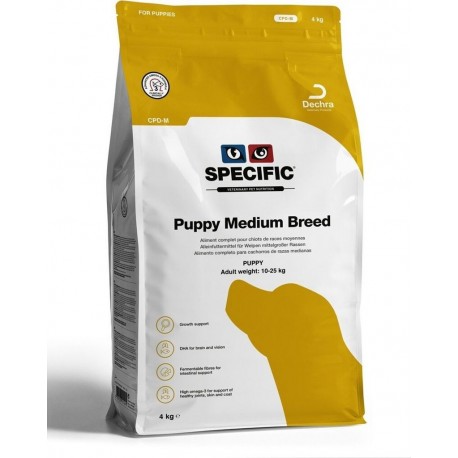 Specific Chien Puppy Medium Breed Cpd-m 4Kg l'unité de 4Kg