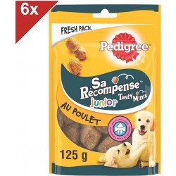 NC Sa Rã©compense Junior Friandises Au Poulet Pour Chiot 6x125g les 6 sachets de 0.13Kg