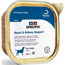 Specific Chien Adult Heart & Kidney Support Ckw 6 X 300 G les 6 unités de 300g