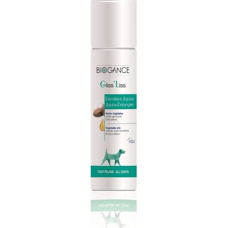 Gliss Biogance Spray Démêlant Jojoba Liss Chien, 300ml