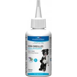 Soin Pour Les Oreilles Lotion Nettoyante 125 Ml Pour Chiots Et Chatons Francodex