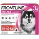 Frontline Tri-act Pipettes Antiparasitaires Très Grand Chien 40 – 60