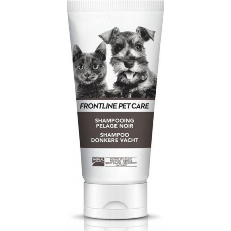 Frontline Pet Care Chiens/chats Shampoing Pelage Noir, 200ml