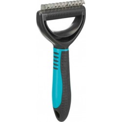 NC Trixie 24243 Brosse Et Peigne Pour Animaux Noir, Turquoise Chien Brosse De Toilettage