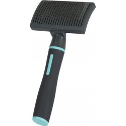 NC Zolux 470806 Brosse Et Peigne Pour Animaux Noir, Bleu Chien