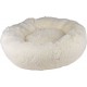 NC Coussin Rond Chat Ou Chien Relax Ecru