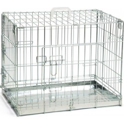 NC Cage Pour Chiens 62 X 44 X 49 Cm Argenté Beeztees