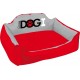 NC Panier Pour Chien Rembourré Dogi Taille Xl Rouge