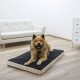 NC Matelas En Mousse Pour Chiens 115 X 75 Cm Beige Et Gris 80328 Kerbl