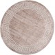 NC Tapis Lavable Antidérapant Φ120 Cm Beige