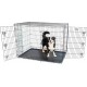 NC Cage Pour Chien Fortressoo3xl, Caisse De Transport Pour Grand Chien 137x94x114cm, Pliable, 2 Portes, Plateau Amovible,