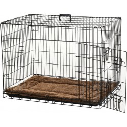 NC Caisse De Transport Pliante Chien 92 X 57 X 62,5 Cm Noir