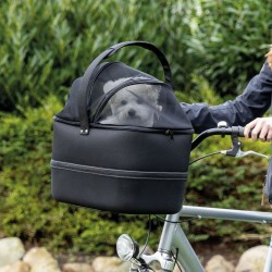 NC Panier Avant De Vélo Pour Animaux De Compagnie 41x47x29 Cm Noir Trixie