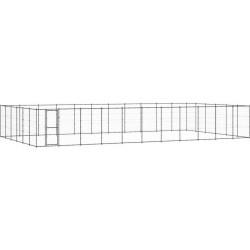 M² Chenil Extérieur Acier 79,86 Vidaxl