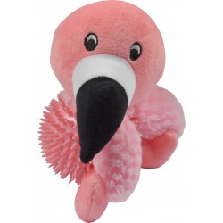 NC Jouet Peluche Balle Sonore Flamant Rose Pour Chien