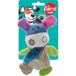 AIME Peluche pour chien vache 16cm la pièce