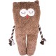 NC Peluche Xl Hibou Bonny Brun Longueur 65 Cm Jouet Pour Chien Flamingo